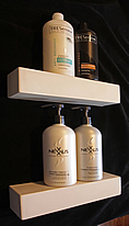 modern ceramic bath shelves